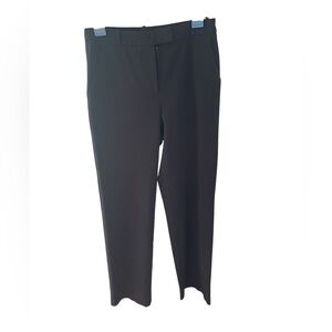 The Limited pants black stretch slacks size 2 short boot cut flat front pockets